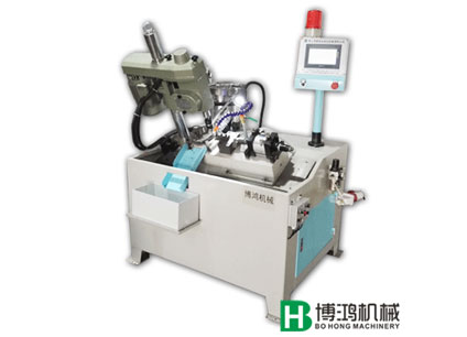 一頭帶梅花型的圓螺母全自動攻絲機加工驗機結果(含圖解說明)